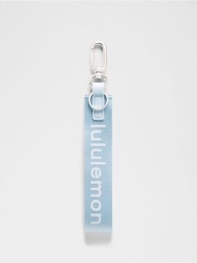 Lululemon Foam Cloud/Pink Pearl/Silver Never Lost Keychain NWT